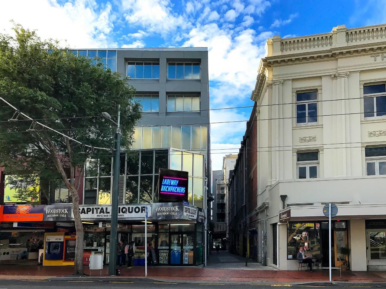 A Pousada Laneway Backpackers Wellington Exterior foto
